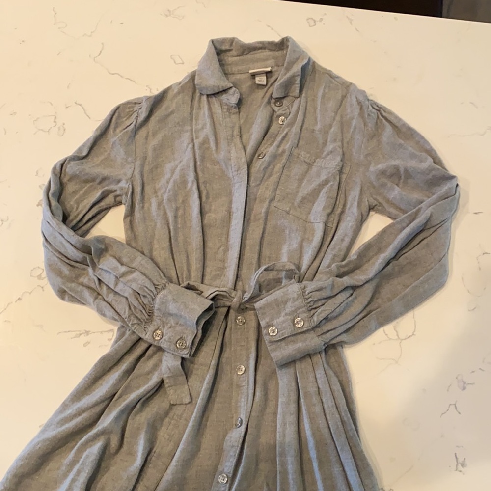 Button Up Dress/Tunic size XS